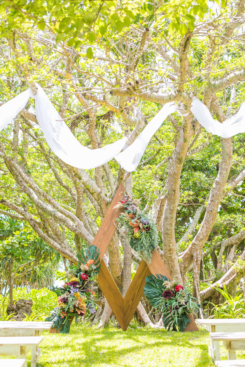 Ayapani Forest Wedding by Fusaki Beach Resort