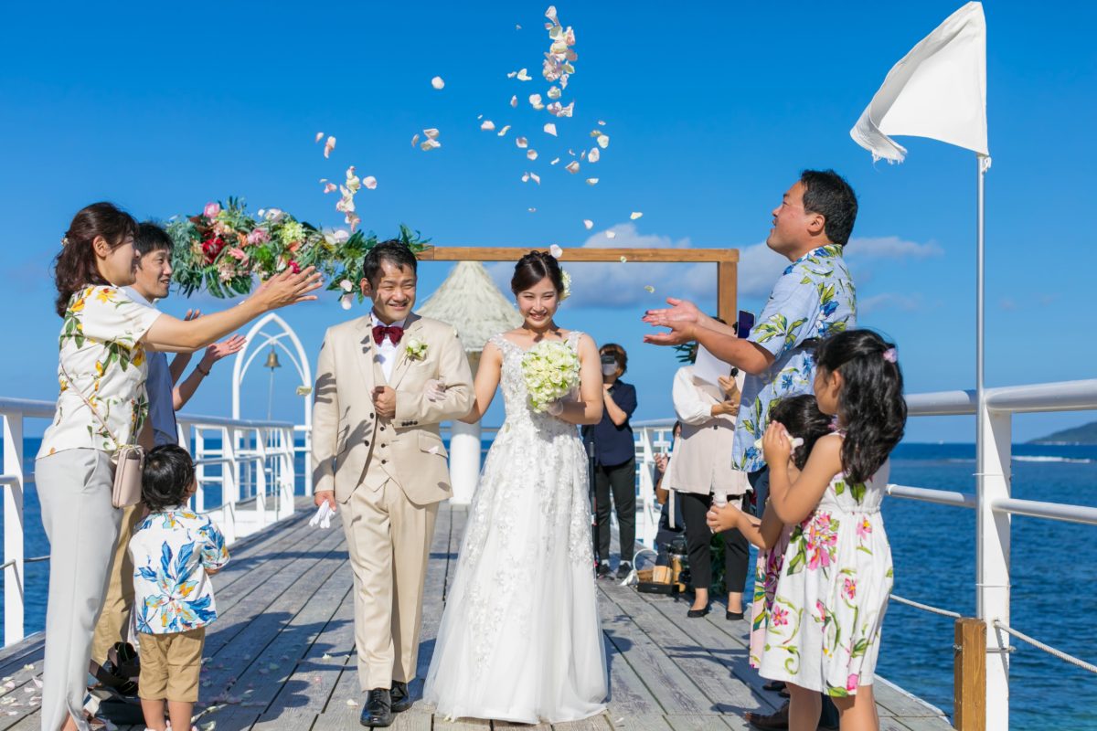 Angel Pier Wedding by Fusaki Beach Resort